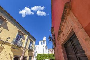 Mexico, Colorful buildings and streets of San Miguel de Allende photo