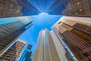 Scenic Toronto financial district skyline and modern architecture skyline photo