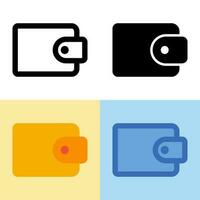 Illustration vector graphic of Wallet Icon. Perfect for user interface, new application, etc