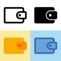 Illustration vector graphic of Wallet Icon. Perfect for user interface, new application, etc