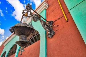 Mexico, Mazatlan, Colorful old city streets in historic city center photo