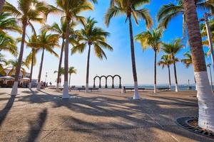 Famous Puerto Vallarta Arches Los Arcos on the sea promenade photo