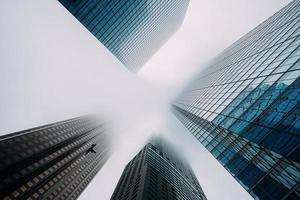 Scenic Toronto financial district skyline and modern architecture skyline photo