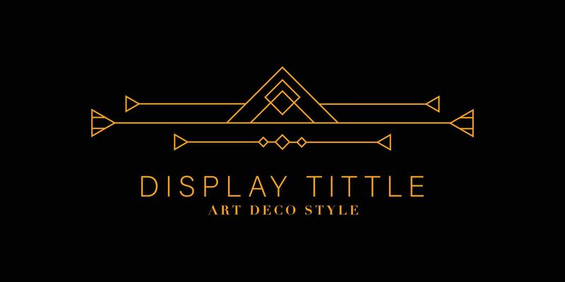 Art Deco vintage for copyspace. classy illustration ornament for text design. Retro party geometric background. Vector illustration for glamour style.