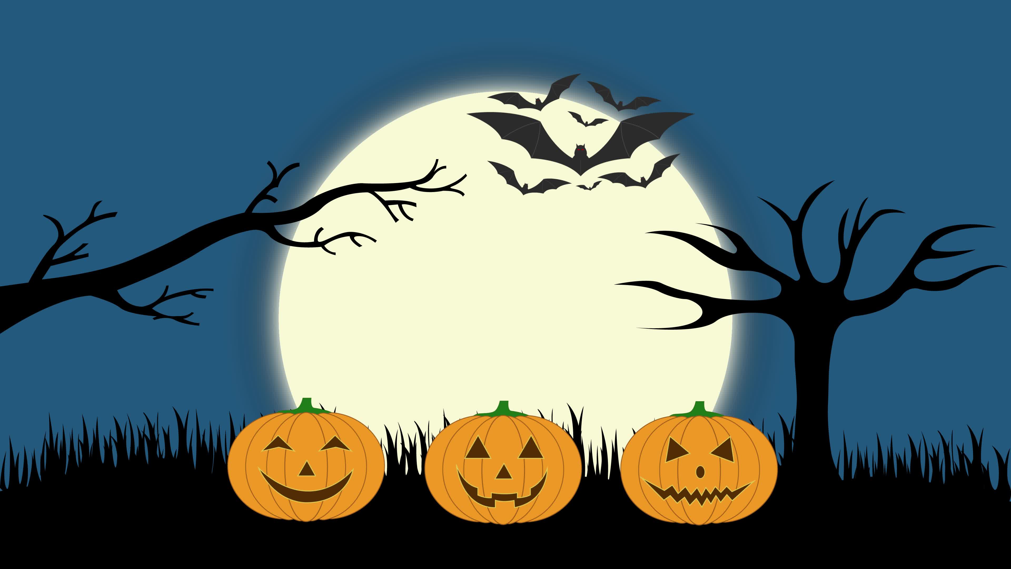 Halloween Animation Stock Video Footage for Free Download