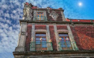 Mexico city central Zocalo plaza and streets photo