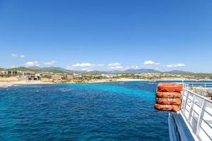 Los Cabos cruise ship cruise around scenic tourist destination Arch of Cabo San Lucas, Playa Amantes, Playa del Divorcio and other scenic beaches photo