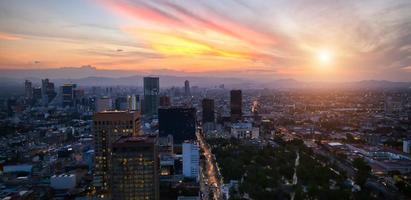 vista panorámica de la ciudad de méxico desde la plataforma de observación en la parte superior de la torre latinoamericana torre latinoamericana foto