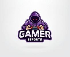 Gamer esports logo design