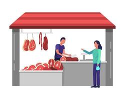 Butcher vector illustration