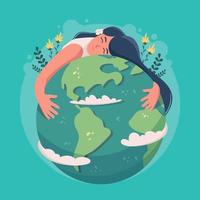 World Environment Day Awareness Background vector