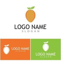 Orange logo design Vector icon illustration design