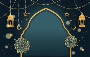 Luxury Ied Mubarak Background vector