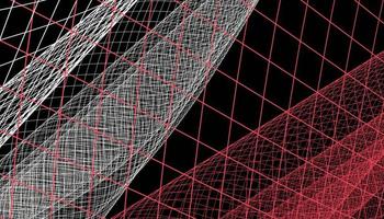 Abstract 3d mesh wave background. Futuristic technology style. Elegant background for business presentations. photo