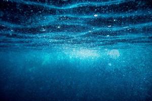 Underwater wave surface background photo