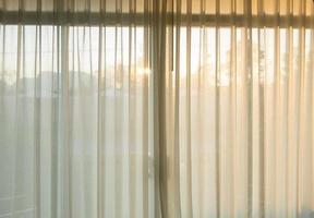 White curtain fade soft relax photo