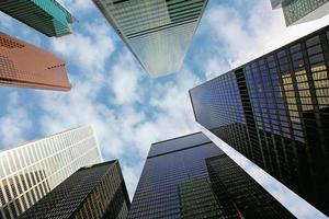 Scenic Toronto financial district skyline and modern architecture skyline photo