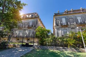 Mexico, Avenue Paseo de Montejo in Merida with restaurants, monuments and tourist attractions photo