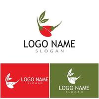 Goji berries logo. Isolated goji berries on white background vector