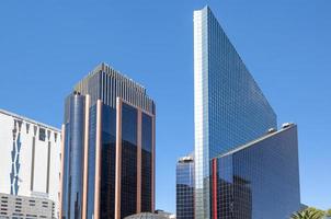 Mexico City Financial Center buildings that host insurance companies, banks, financial institutions and successful businesses located near Paseo De Reforma and Angel of Independence landmark column photo