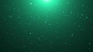Green particle flare background for background concept photo