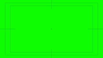 Green colored chroma key background for video footage. photo