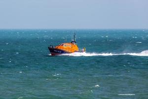 Eastbourne, East Sussex, Reino Unido, 2012. Salvavidas rnli jubileo de diamantes en Eastbourne foto