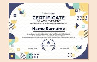 Graduation Certificates Template vector