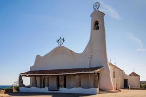 Porto Cervo, Sardinia, Italy, 2015. Stella Maris Church in Porto Cervo photo