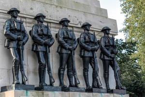 London, UK, 2013. The Guards Memorial in London on November 3, 2013 photo