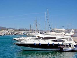MARBELLA, ANDALUCIA, SPAIN, 2014. Boats in the marina at Marbella Spain on May 4, 2014 photo
