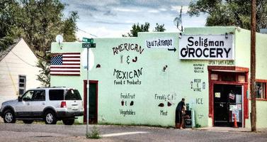 SELIGMAN, ARIZONA, USA, 2011. Grocery store in Seligman Arizona photo