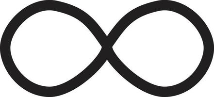 Infinity symbol Isolated on White Background. Limitless sign. infinity icon for your web site design, logo, app, UI. flat style. infinity symbol vector