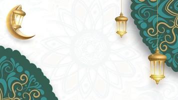 Ramadan-Hintergrundanimation 4k-Schleife video