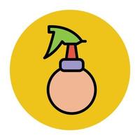 Spray Bottle Concepts vector