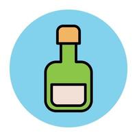 Oil Bottle Concepts vector