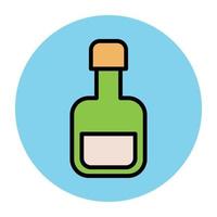 conceptos de botellas de aceite vector