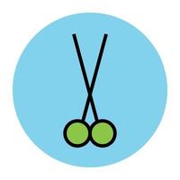 Trendy Scissors Concepts vector