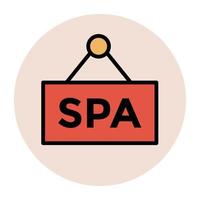 Spa Banner Concepts vector