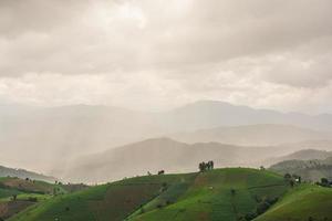 Landscape, mountains and hills photo