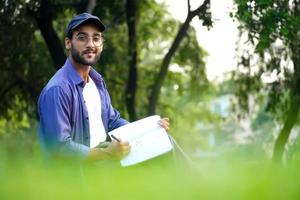 a student with book image photo