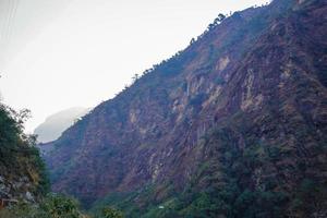 mountain ranges of himachal pradesh photo