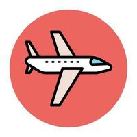 Trendy Airplane Concepts vector