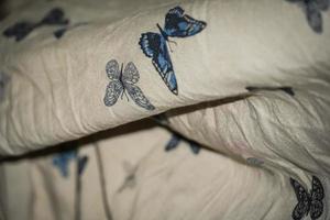 cloth texture made butterfly image photo