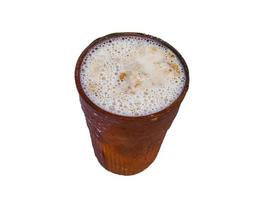 milk with Brown Hand Building Mitti Kulhad - kulhad cup image photo