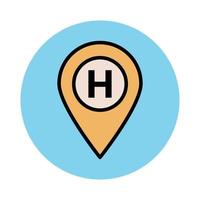 Hotel Location Concepts vector