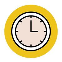 Trendy Clock Concepts vector