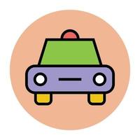 Trendy Cab Concepts vector