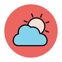 Cloudy Day Concepts vector