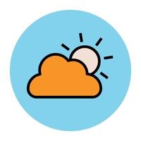 Partly Cloudy Concepts vector